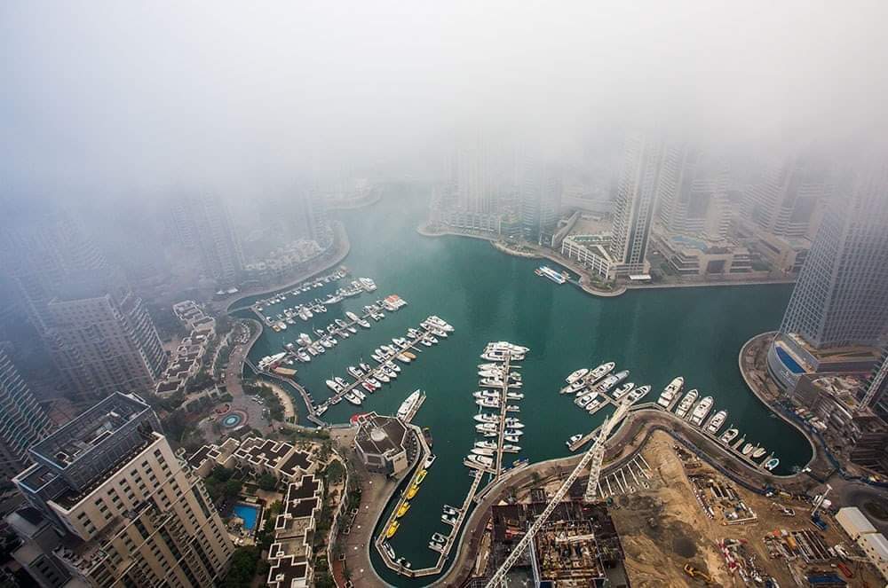 Lluvia artificial en Dubái Logistica 4.0